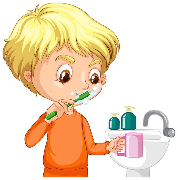 niño lavandose los dientes - Cómo hago para que mi hijo se lave los dientes