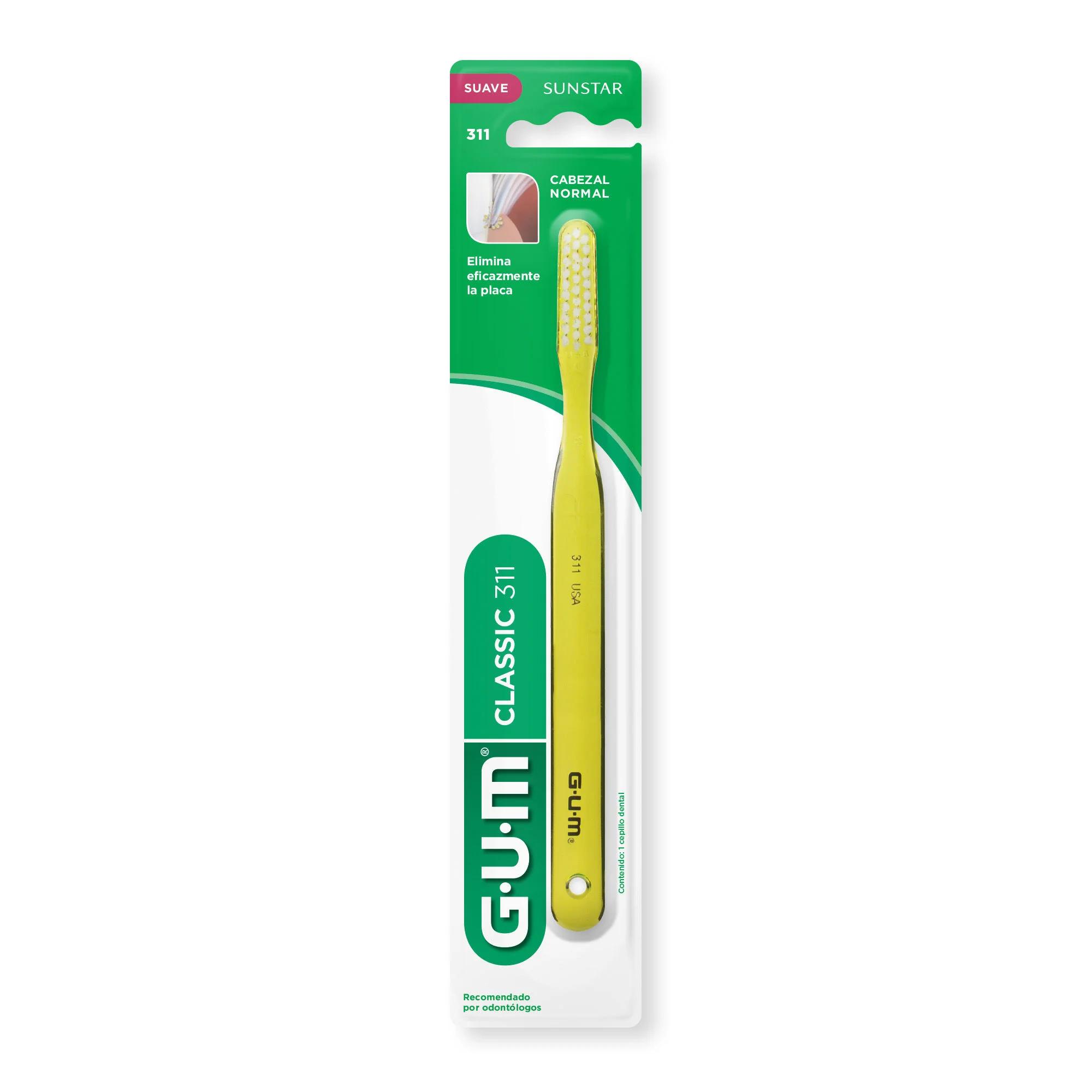 cepillo de dientes gum 311 - Cómo lavar un cepillo de dientes