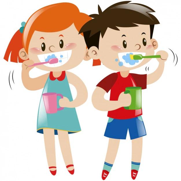 niño lavandose los dientes - Cuántas veces se tiene que lavar los dientes un niño