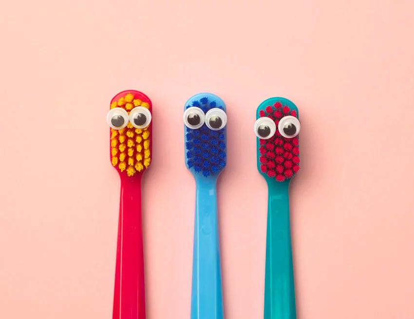 como hacer un cepillo de dientes para niños - Cuánto mide un cepillo de dientes para niños