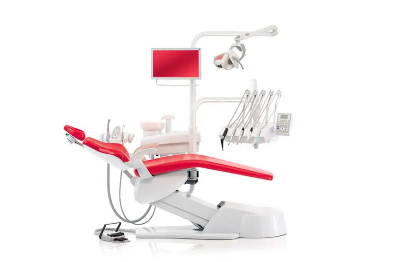 silla de dentista - Qué elementos componen el sillón odontologico